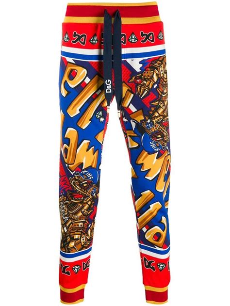 dolce gabbana jogging bottoms|dolce and gabbana sweatpants.